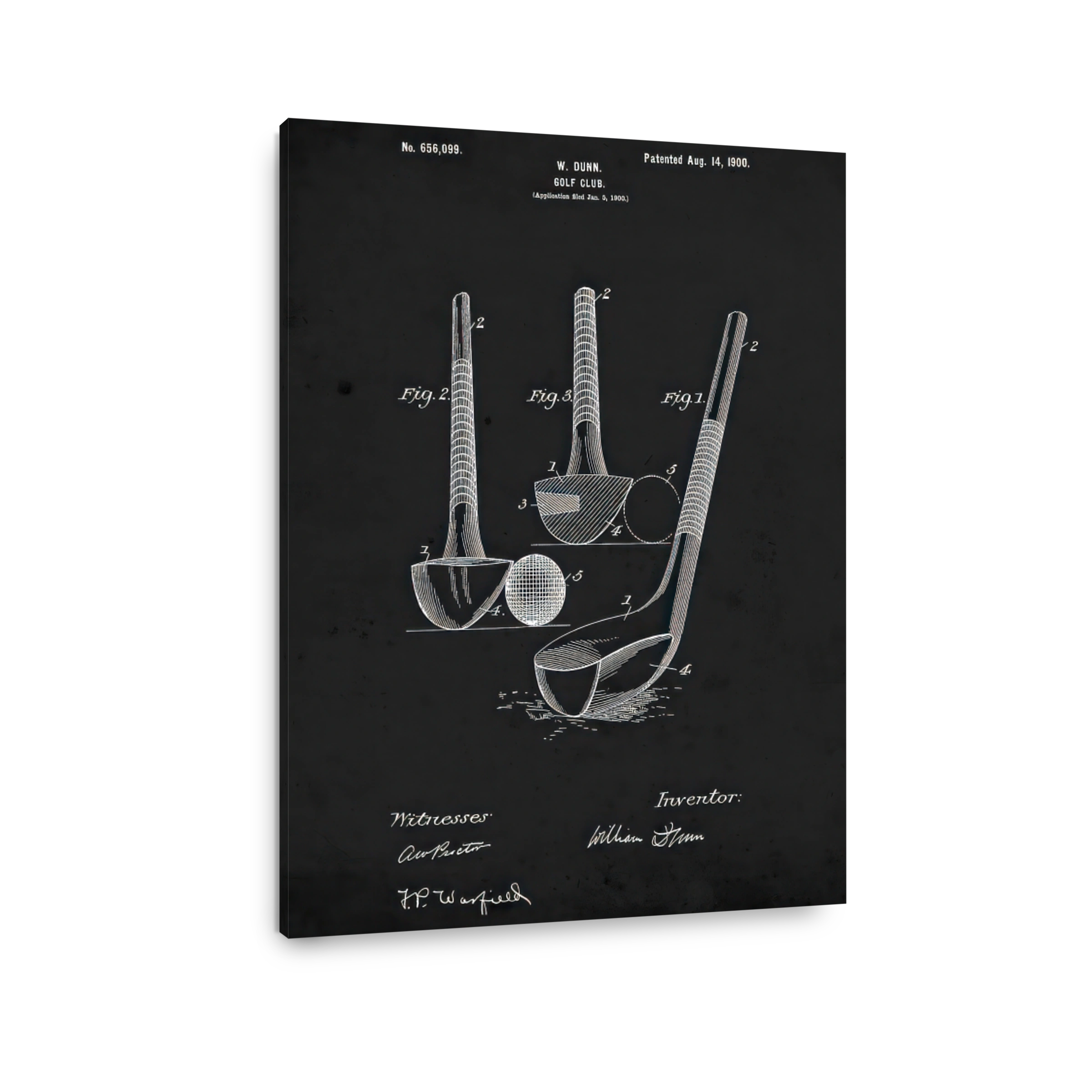 Golf Club Patent Blueprint