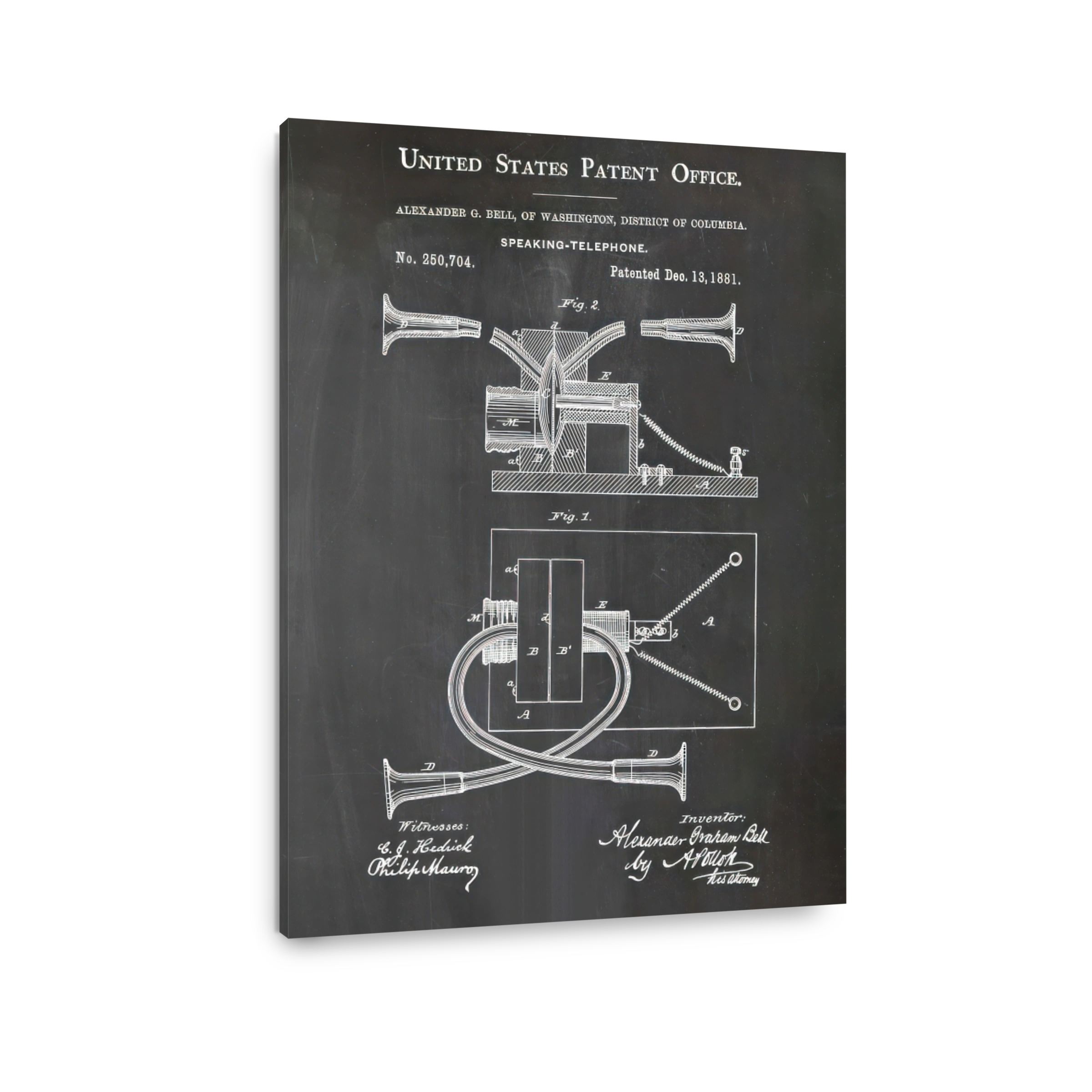 Alexander Graham Bell Telephone Patent