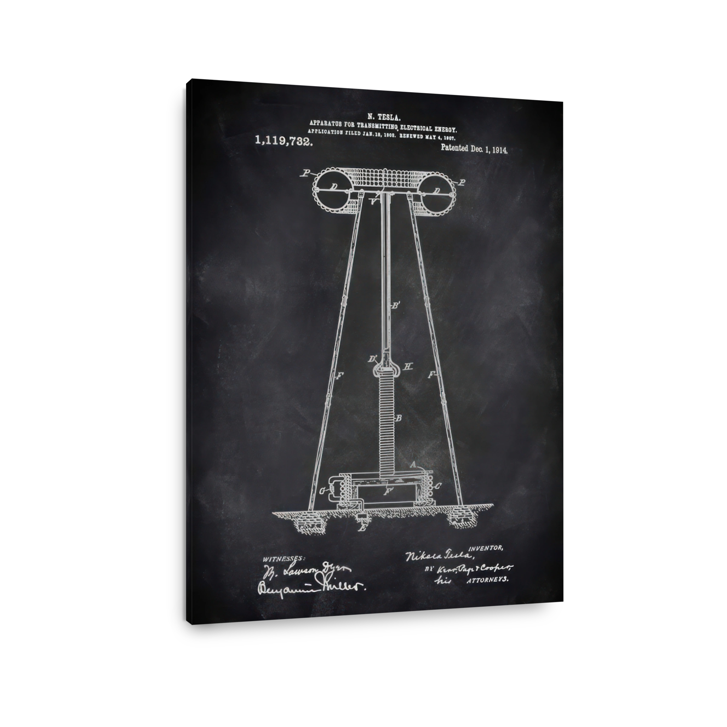 Nikola Tesla's Electrical Energy Transmitter