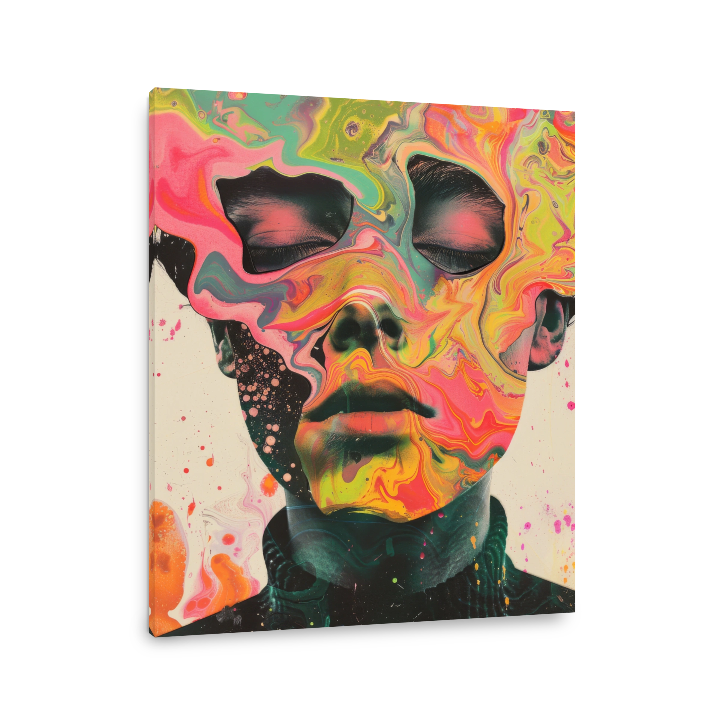 Vibrant Abstract Portrait