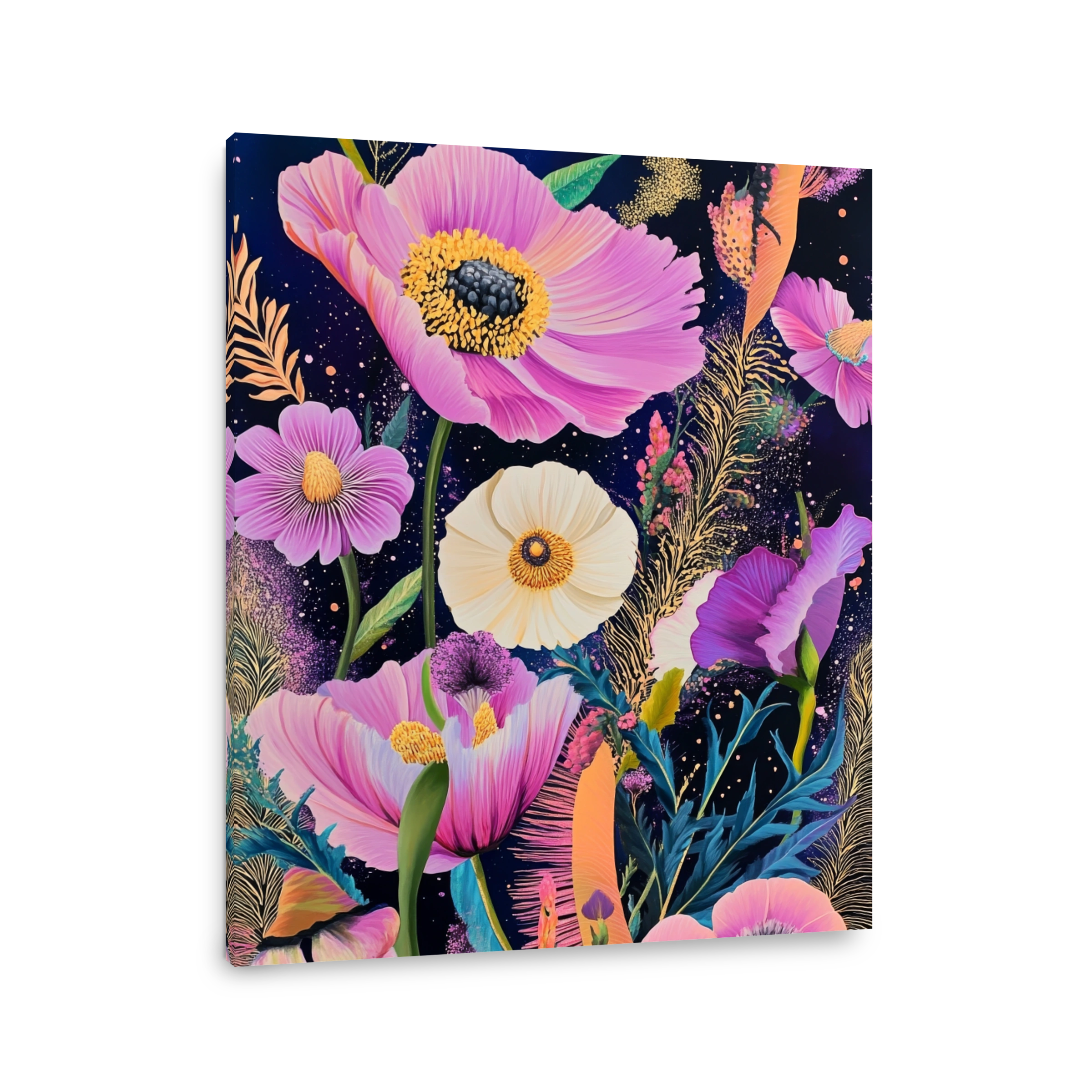 Vibrant Floral Arrangement Digital Art