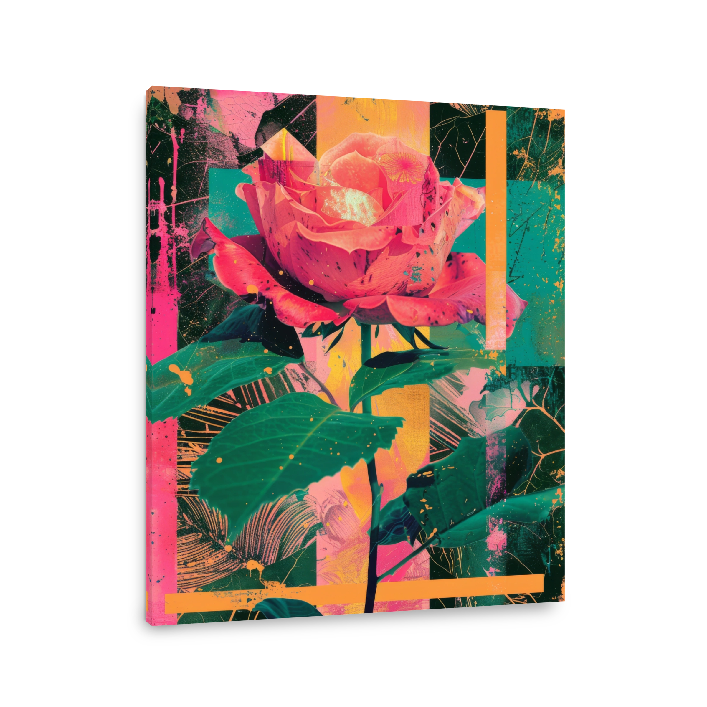 Vibrant Rose Digital Art
