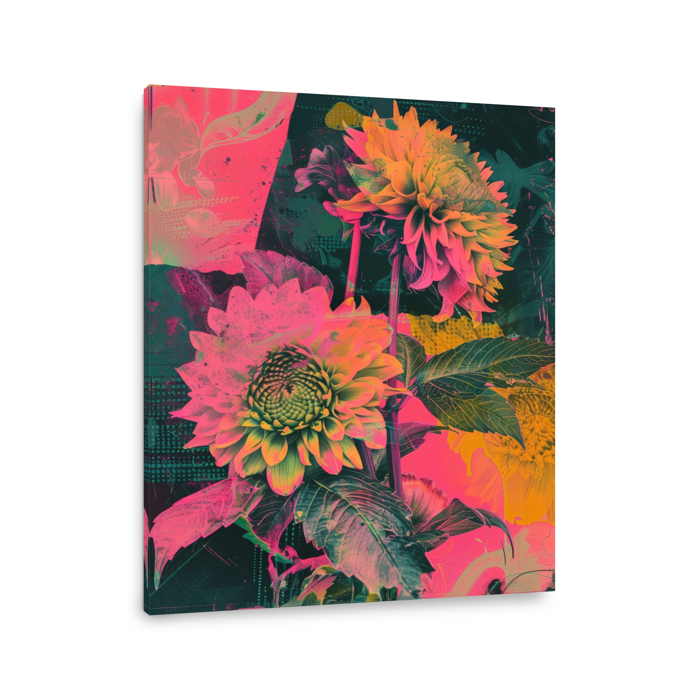 Vibrant Dahlia Digital Art