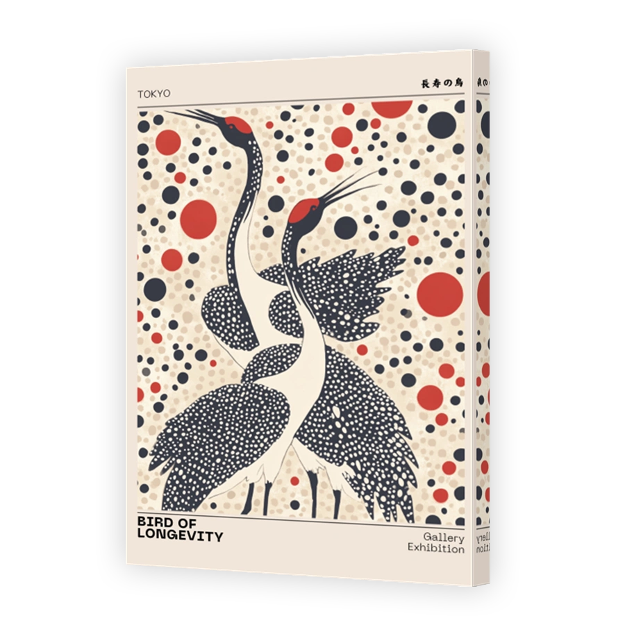 Two Cranes Poster Art