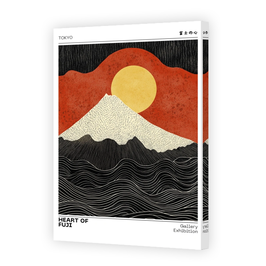 Heart of Fuji Poster Art