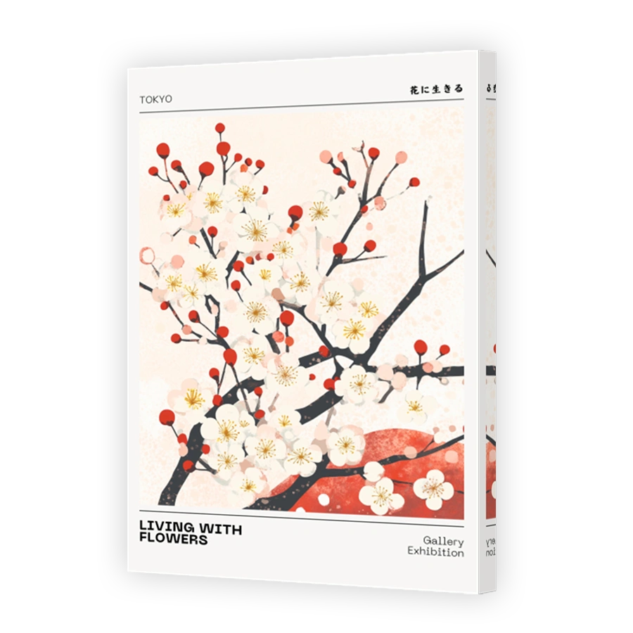 Blossoming Branches in Tokyo