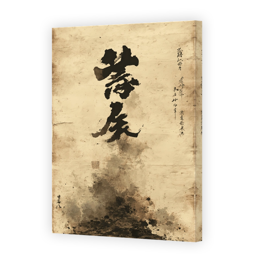 Serene Japanese Calligraphy Art