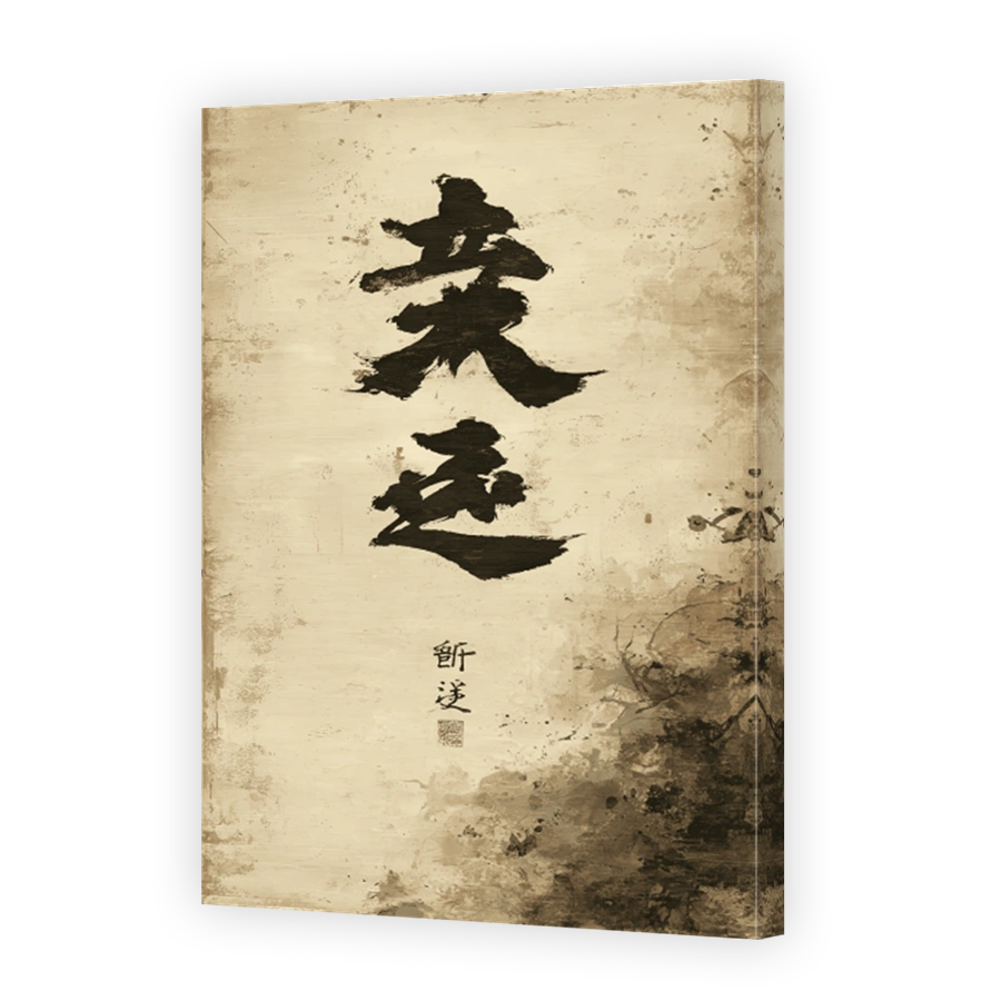Serene Japanese Calligraphy Art