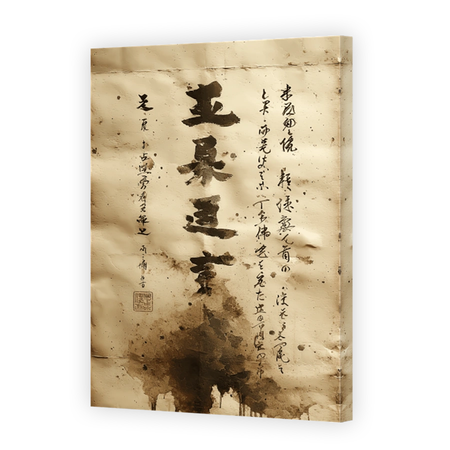 Traditional Japanese Calligraphy Art