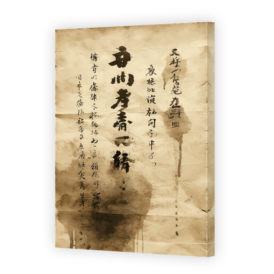 Traditional Japanese Calligraphy Art