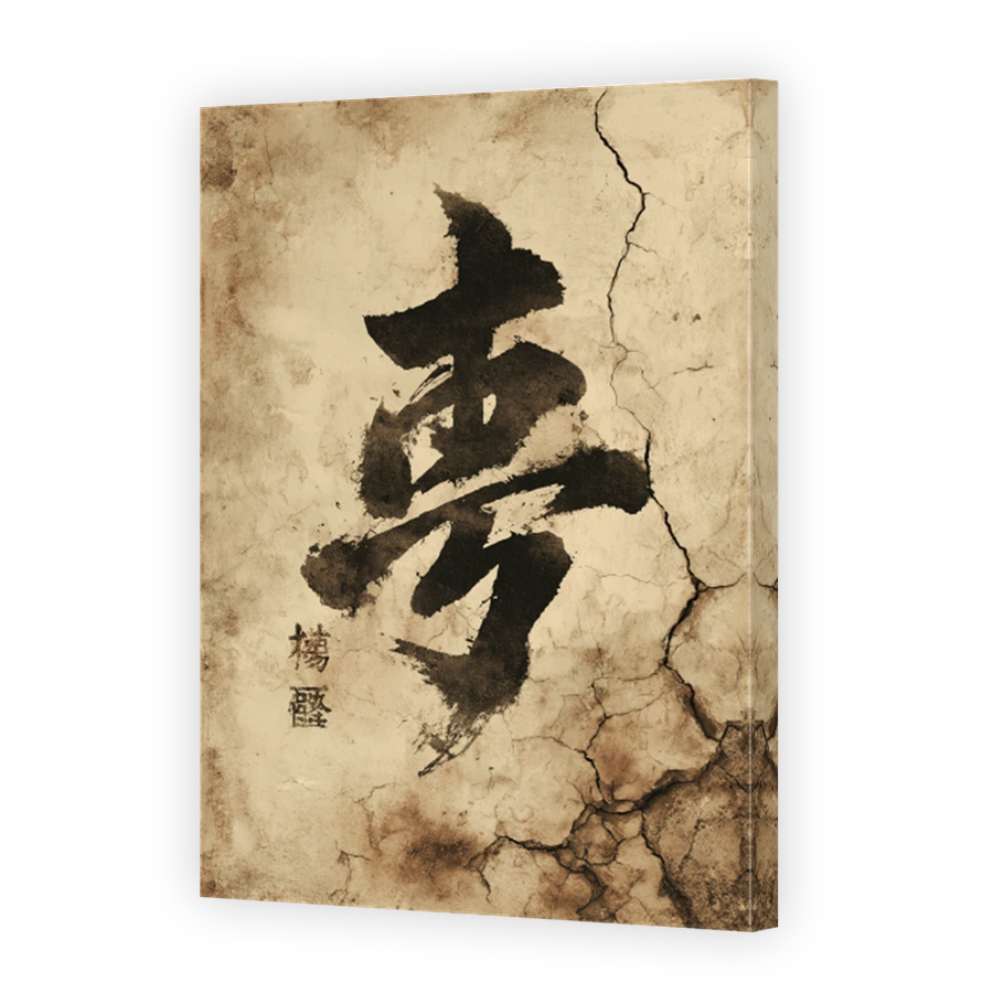 Serene Japanese Calligraphy Art
