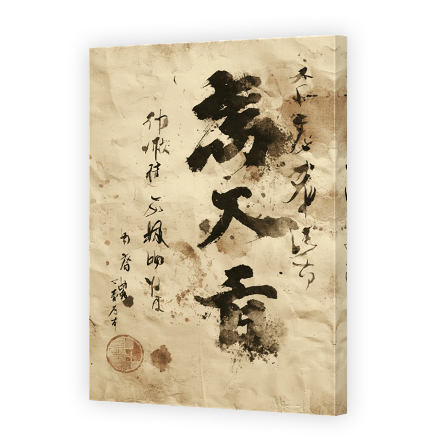 Japanese Calligraphy Artwork