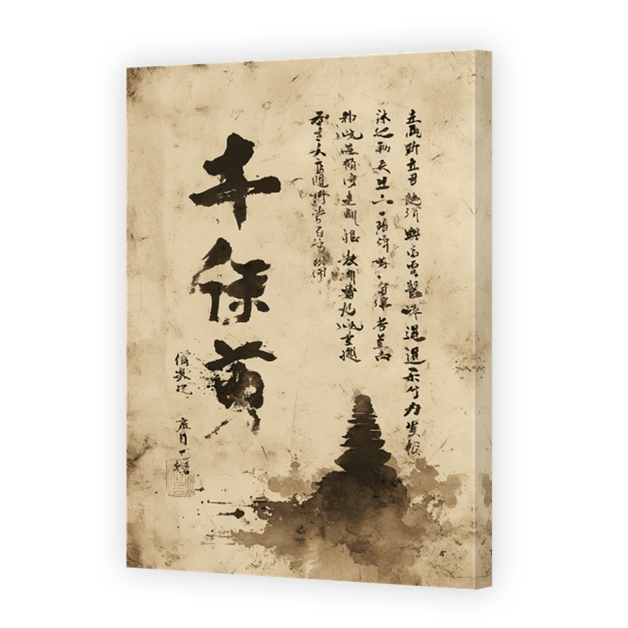 Traditional Japanese Calligraphy Art