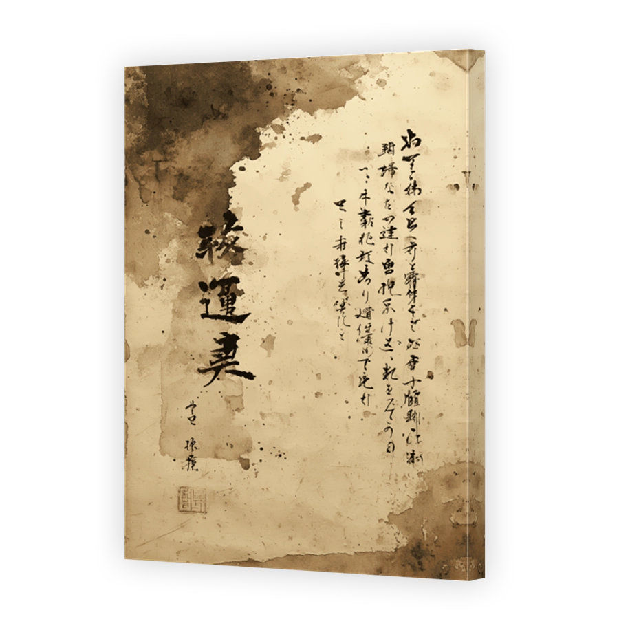 Traditional Japanese Calligraphy Art