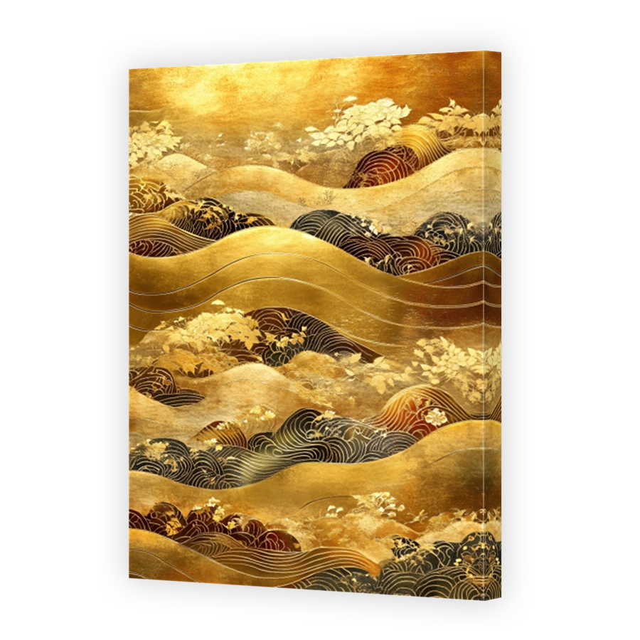 Opulent Japanese Landscape Art