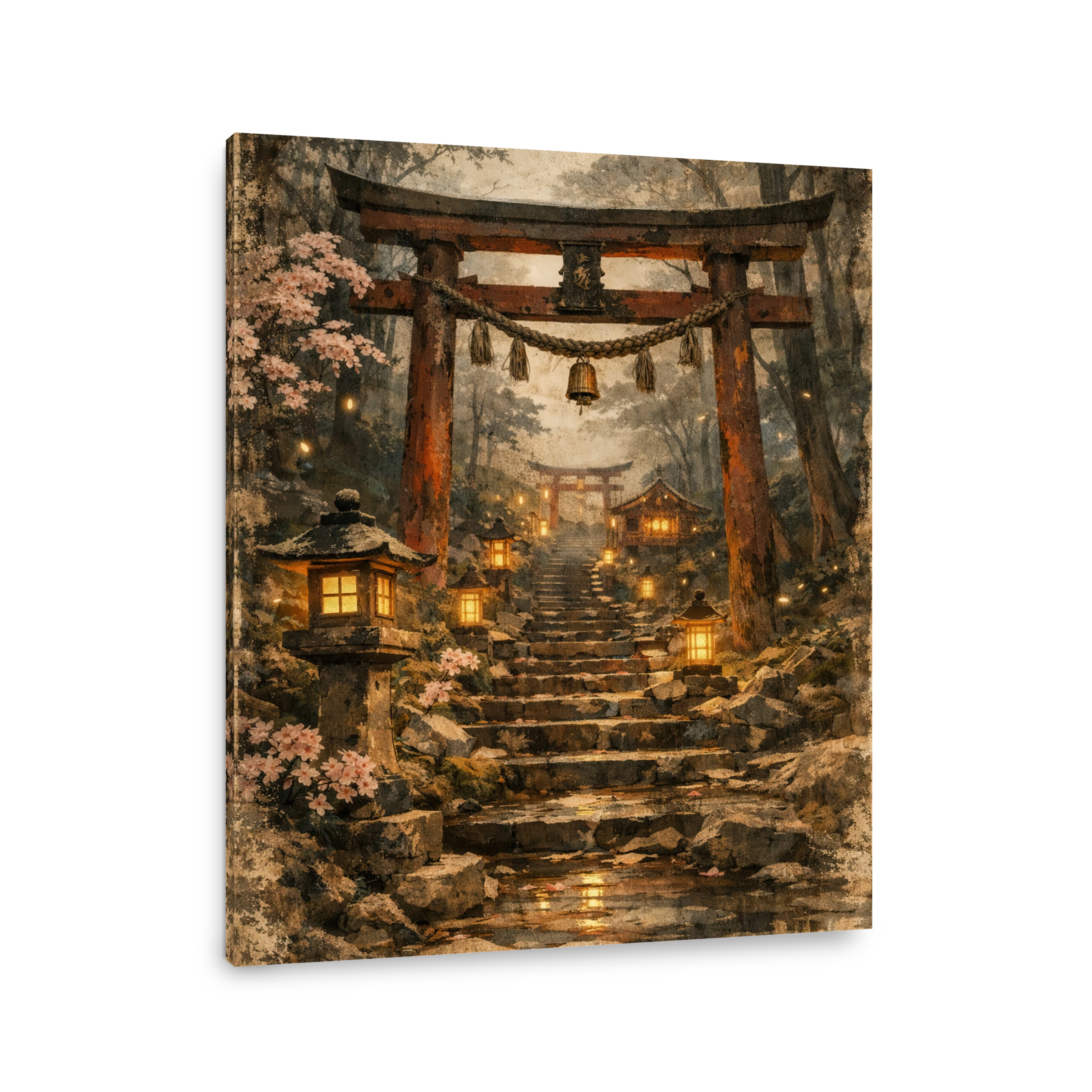 Enchanting Japanese Shrine Pathway