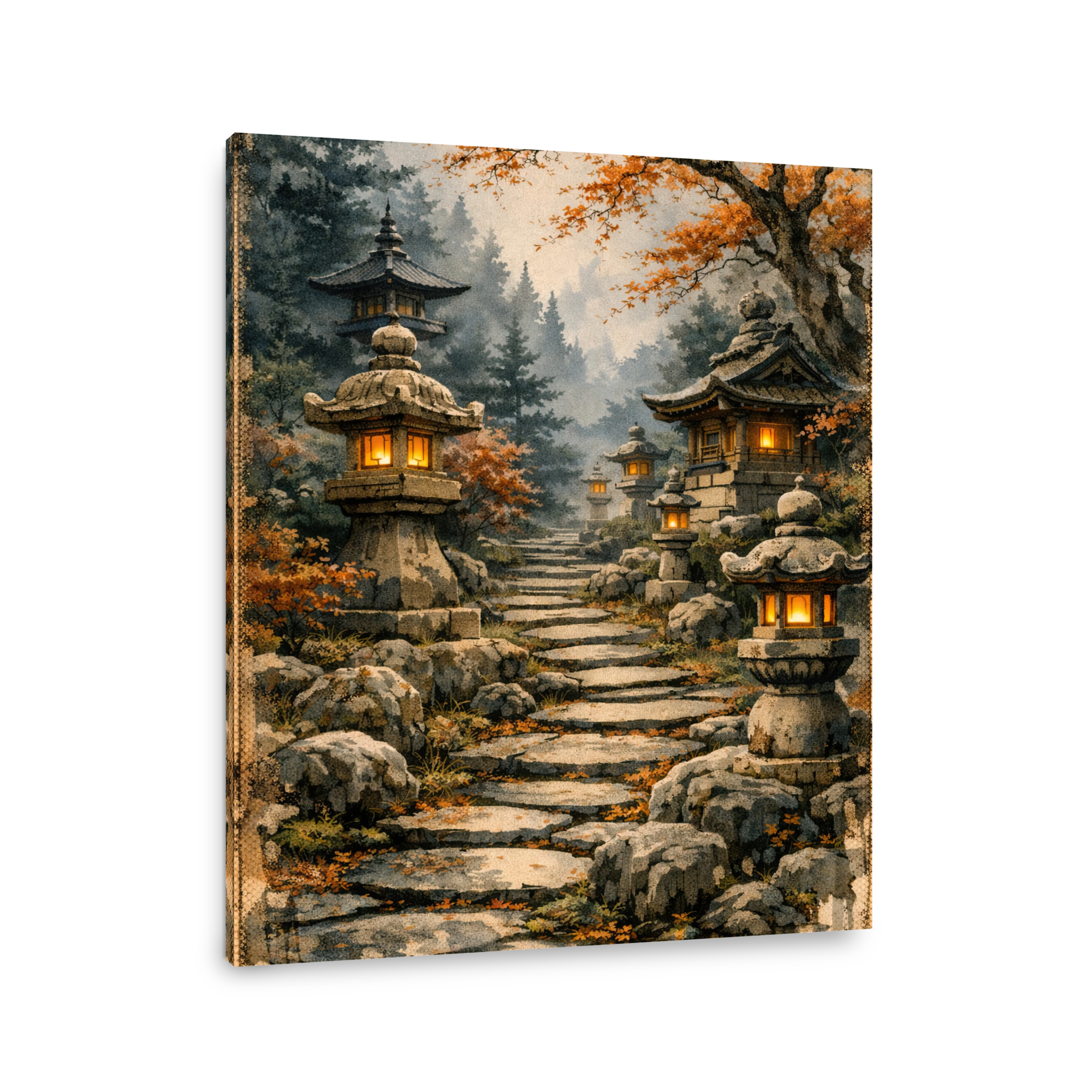 Enchanting Japanese Garden Pathway