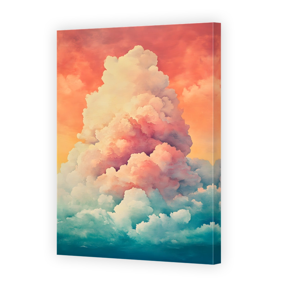 Dreamy Clouds at Sunset