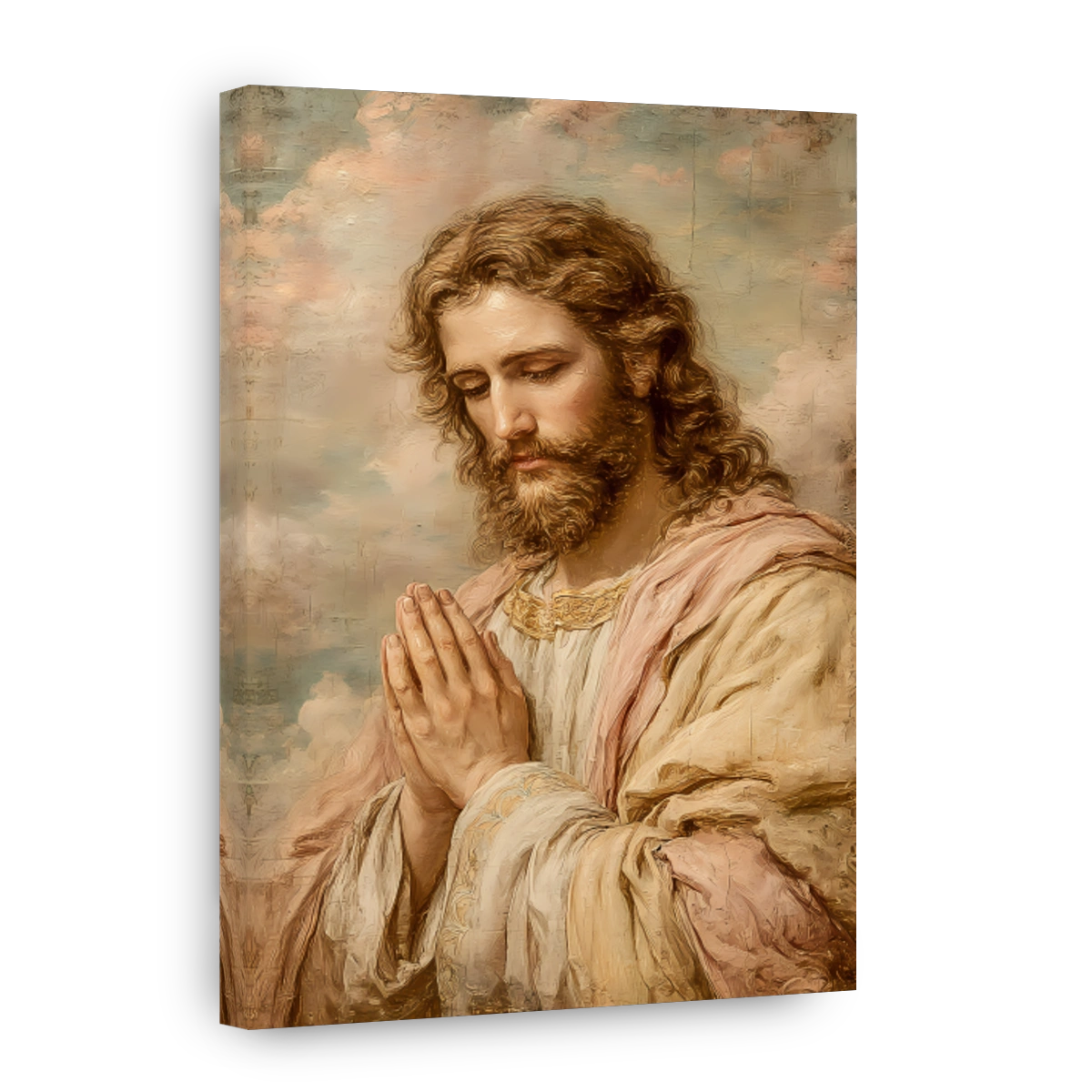 Jesus Christ in Prayer Painting
