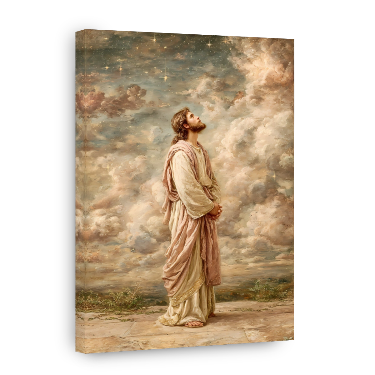 Jesus Gazing at the Stars