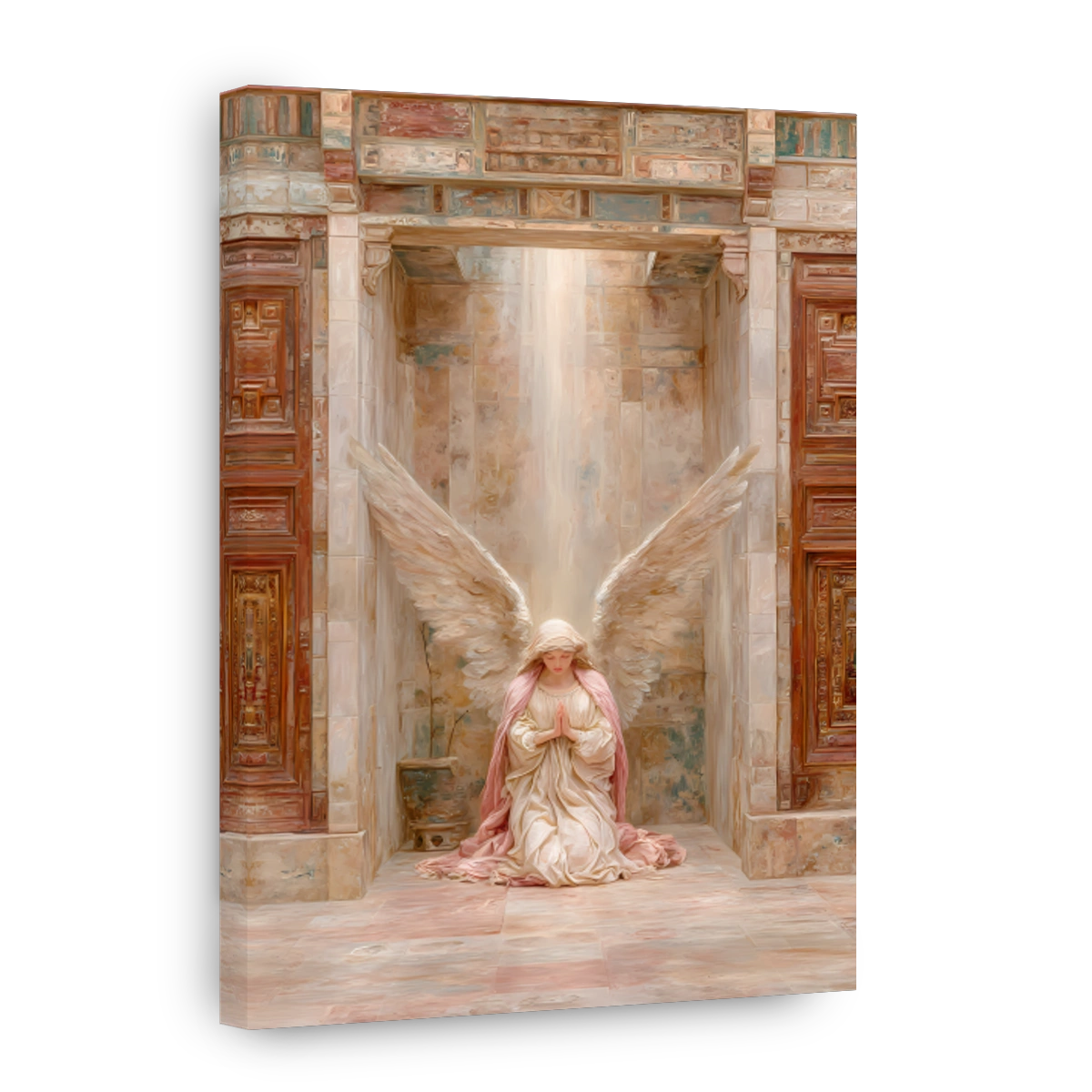 Serene Angel in Prayer