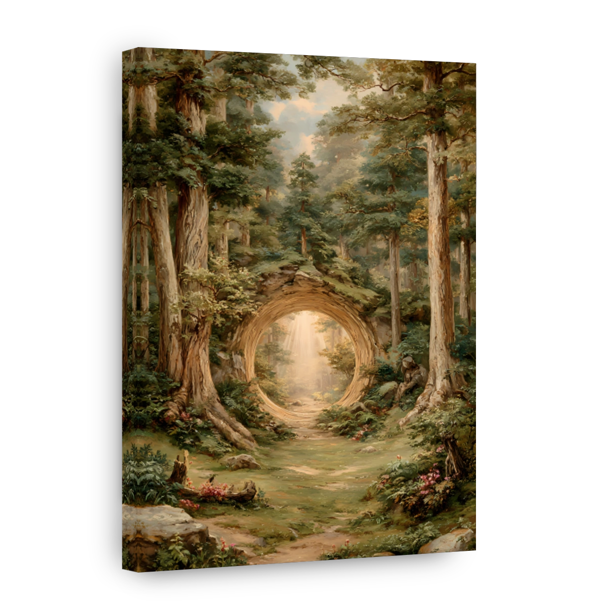 Mystical Forest Archway Painting