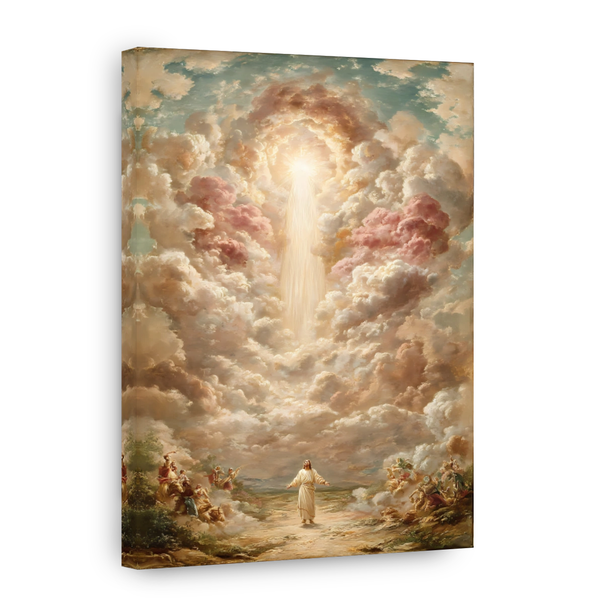 Jesus Christ Ascending in Divine Light