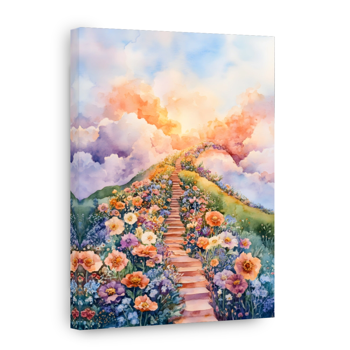 Watercolour Stairway to Heaven